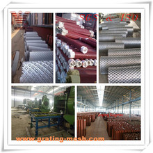 Acabado galvanizado / PVC / Malla de metal expandido para valla